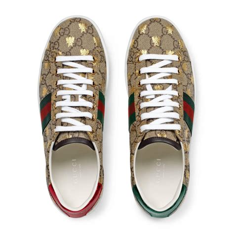 sneakers gucci gg supreme|gucci ace gg supreme bees.